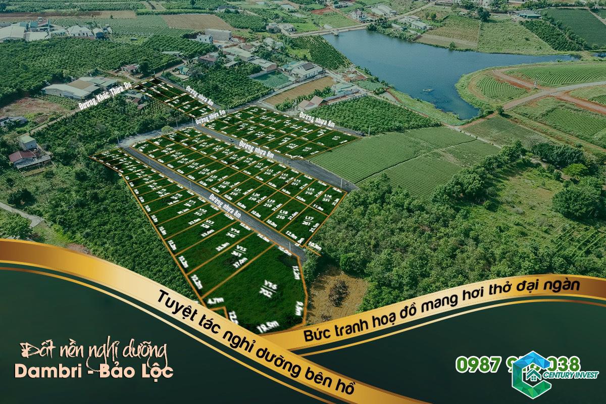 Mặt bằng Golden Lake View Bảo Lộc